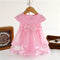 Princess Dress Baby Girl Long Sleeved Cotton Triangle Romper Summer Dress One Piece Dress