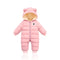 Padded down cotton suit