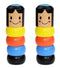 Immortal Daruma Unbreakable Wooden Man Magic Toy Magic Tricks Close Up Stage Magic Props Comedy Mentalism Toy Accessory