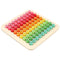 Wooden multiplication formula table teaching aids