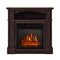 18 Inch 1400W Electric TV Stand Fireplace with Shelf