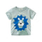 Child short sleeve t-shirt boy half sleeve