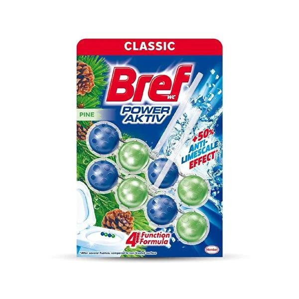 Bref Power Aktif ‚am Toilet Cleaning Block - Long Lasting Freshness & Hygiene for Toilets - 2 x 51g