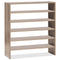 3 Pieces 31-Inch Stackable Multi-Shape Shoe Rack
