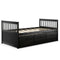 Twin Captain’s Bed with Trundle and 3 Storage Drawers