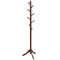 Adjustable Wooden Tree Coat Rack with 8 Hooks