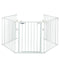 115 Inch Length 5 Panel Adjustable Wide Fireplace Fence