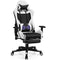 PU Leather Gaming Chair with USB Massage