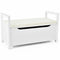 34.5 ×15.5 ×19.5 Inch Shoe Storage Bench with Cushion Seat for Entryway