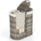Handwoven Laundry Hamper Basket with 2 Removable Liner Bags