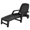 Adjustable Patio Sun Lounger with Weather Resistant Wheels