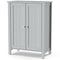 2-Door Bathroom Floor Storage Cabinet Space Saver Organizer