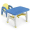 Kids Activity Table and Chair Set with Montessori Toys for Preschool and Kindergarten
