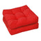 21 Inch x 21 Inch Patio Chair Seat Cushion Pads for Indoor and Outdoor