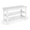 3 Tier Bamboo Bench Storage Shoe Shelf-Natural