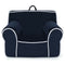 Upholstered Kids Sofa with Velvet Fabric and High-Quality Sponge