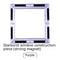 Color Window Asterism Magnetic Building Blocks Assembly