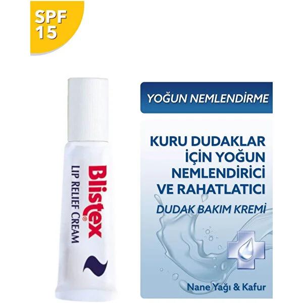 Blistex Lip Care Cream - Moisturizing & Nourishing Lip Balm with E Vitamin
