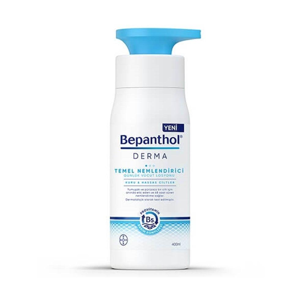 Bepanthol Derma Moisturizing Body Lotion for Dry and Sensitive Skin - 400ml, Dermatologically Tested