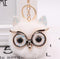 Lovely Owl Plush Doll Kids Favors Fur Ball Key Chain