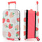 20 Inch Kids Rolling Luggage Foldable Hardshell Carry-on Suitcase on Wheels