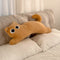Plush Black Cat Throw Pillow