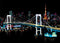 City night scratch painting