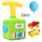 Power Balloon Launch Tower Toy Puzzle  Education Inertia Air Power Balloon Car Science Experimen Toy For Children Gift
