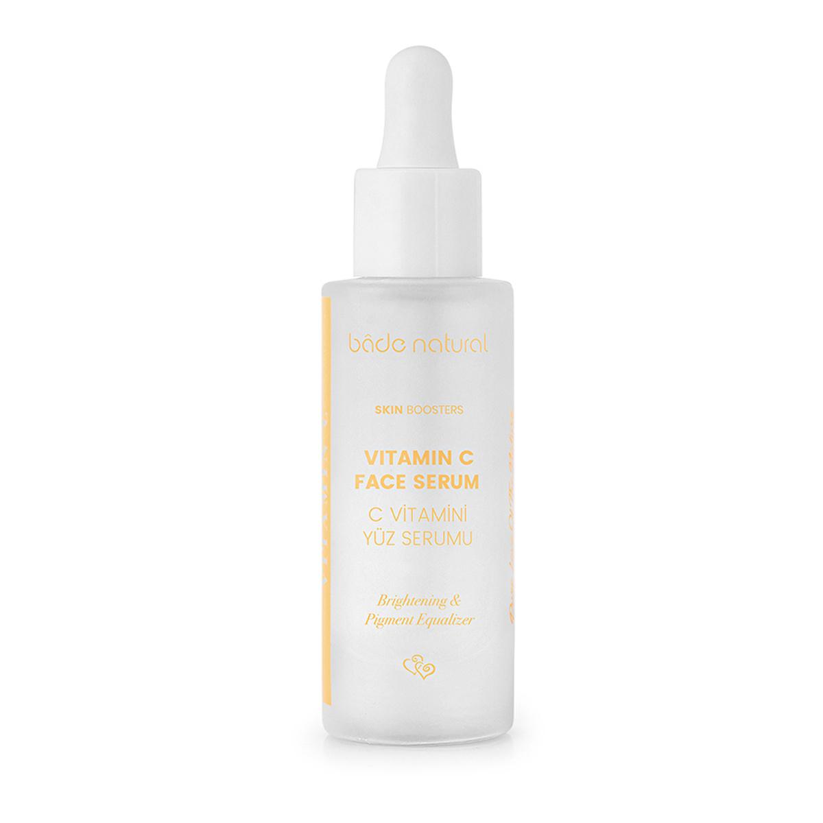 Bade Natural Vitamin C Face Serum: Brightening, Tone Evening, Dark Spot Reduction - Kakadu Plum for Radiant Skin & Anti-Aging