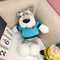 Schnauzer doll cute ins plush toy puppy husky doll