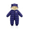 Padded down cotton suit