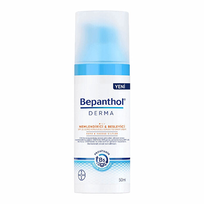 Bepanthol Derma Moisturizing and Nourishing Daily Face Care Cream 50 ml