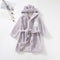 Flannel Bathrobe Boys' Home Wear With Hood