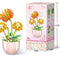 Building Block Puzzle Toy Eternal Flower Potted Mini Succulent Potted Plant