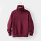 Autumn and winter high collar children's knitwear