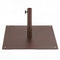 25 Inch Square Patio Umbrella Base 42 LBS Weighted