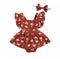 Baby Harness Print Dress Crawling Clothes