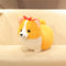 Peach Heart Butt Corgi Doll Corgi Dog Plush Toy
