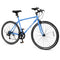 26 Inch Mountain Bike Adjustable with 6-Speed and All-terrain Rubber Wheels