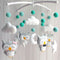 Newborn Owl Hand-Made Fabric Crib Rattle Toy