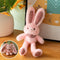 Dopamine-themed Bunny Toy For Your Backpack