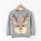 Cotton Double Layer Autumn Winter Christmas Long Sleeved Children's Sweater