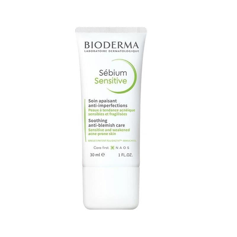 Bioderma Sebium Sensitive Cream 30ml - Gentle Moisturizing Cream for Sensitive Skin