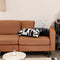 Modular 3-Seat L-shaped Sectional Sofa with Reversible Chaise and 2 USB Ports-Green