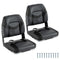 2-Pack Boat Seats with Fixing Bolts and Hinges