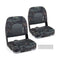 2-Pack Boat Seats with Thick Sponge Padding