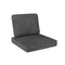 2-Pack Outdoor Patio Cushion Set with Removable Covers