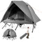 2-Person Camping Cot Tent Foldable Off-Ground Camping Combo for Adults