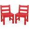 2 Pieces Kids Learning Chair set with Backrest