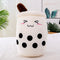 Fruit Milky Tea Cup Pillow Plush Toy Leather Phone Case